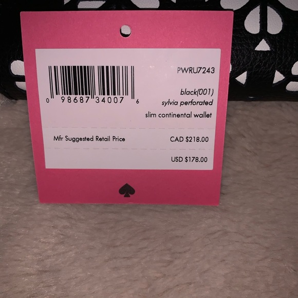 Kate Spade ✨NWTs✨sylvia slim continental wallet - Picture 13 of 16